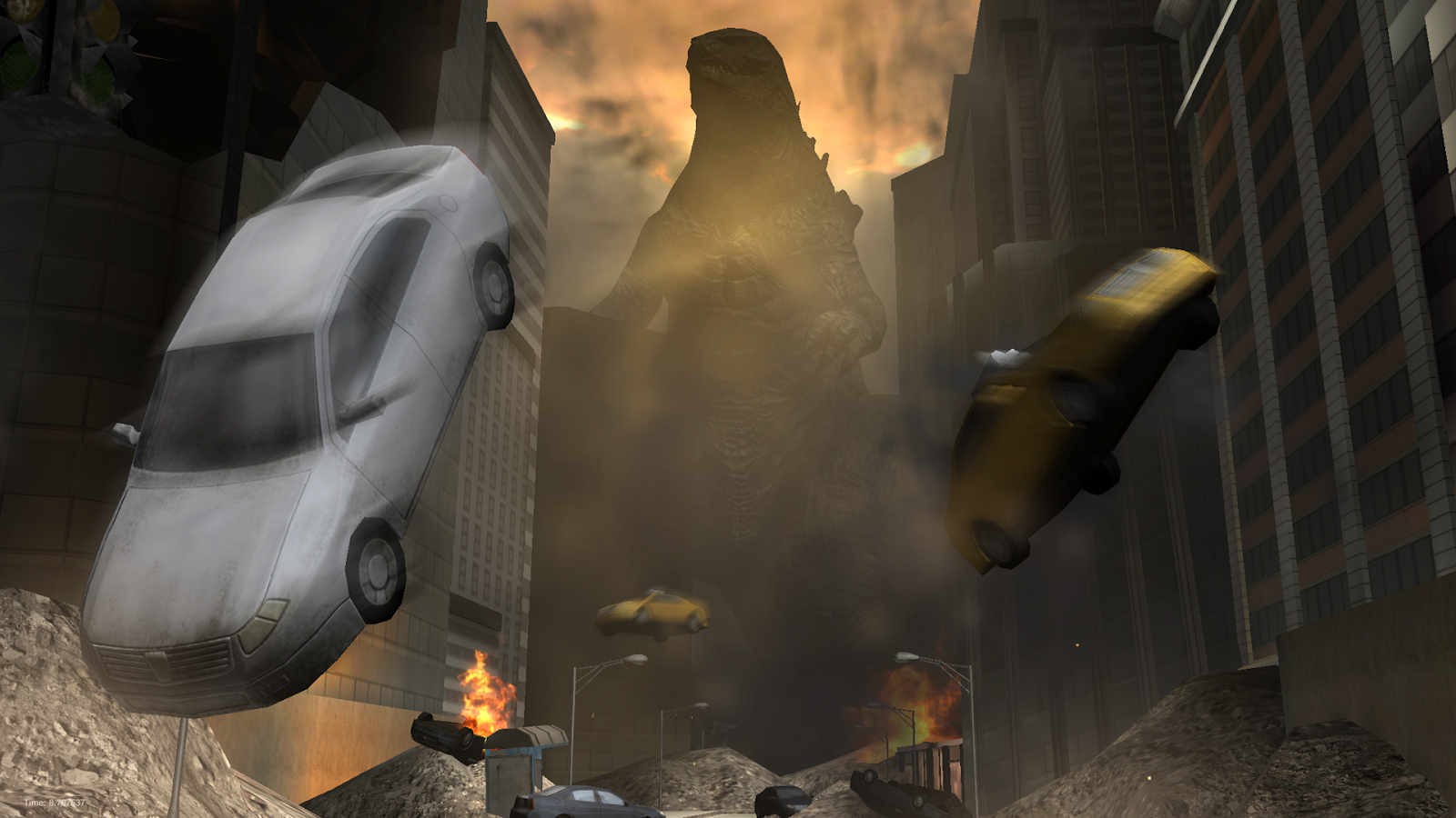 Godzilla: Strike Zone(ゴジラ襲来) androidアプリスクリーンショット1