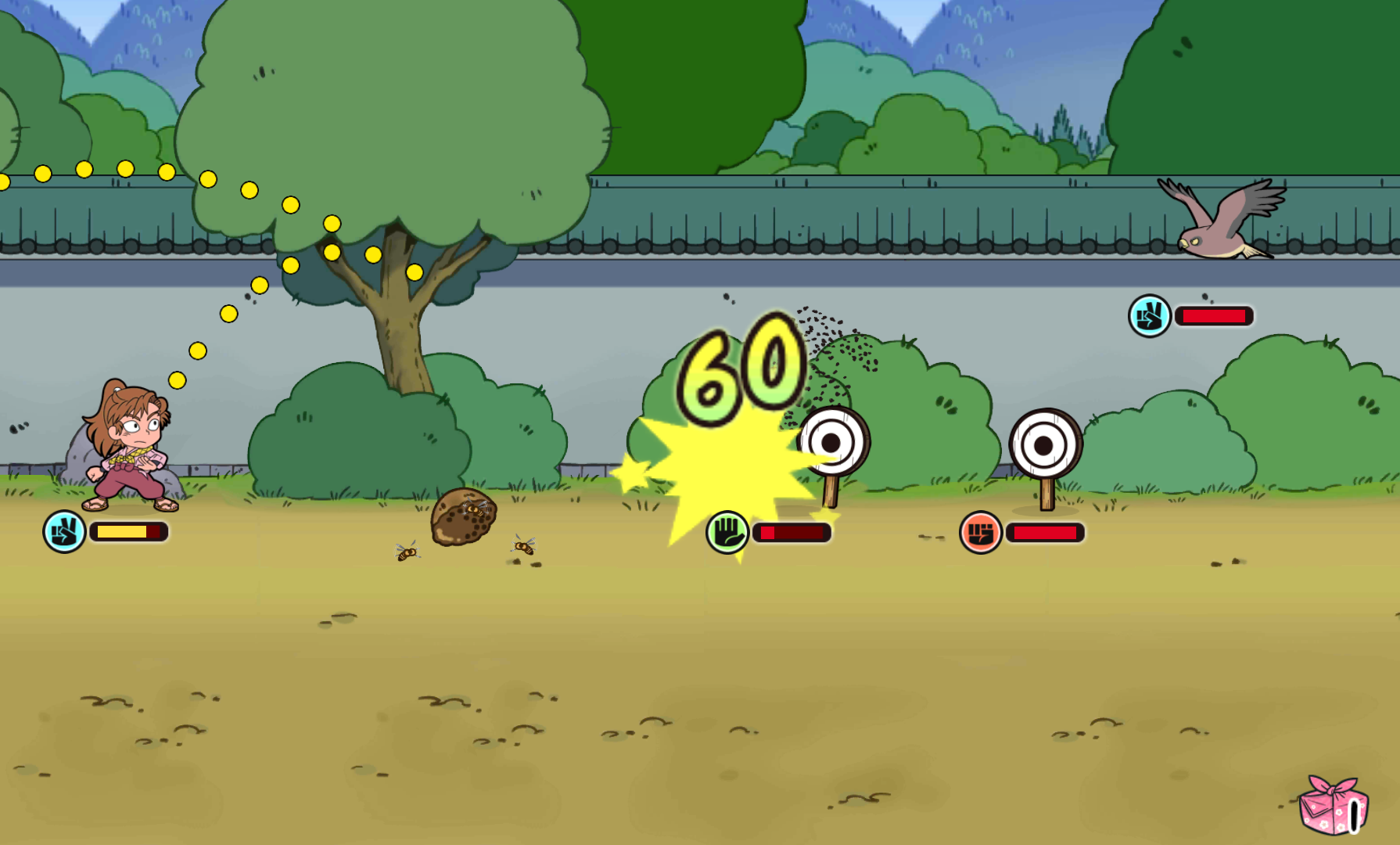 androidアプリ 忍たま乱太郎 ふっとびパズル!の段攻略スクリーンショット6