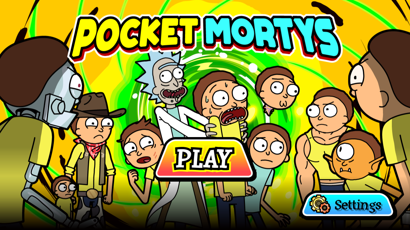 androidアプリ Pocket Mortys攻略スクリーンショット1