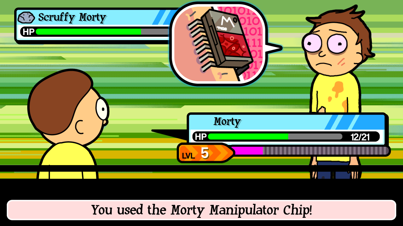 androidアプリ Pocket Mortys攻略スクリーンショット4