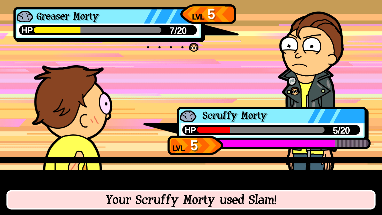 Pocket Mortys androidアプリスクリーンショット3