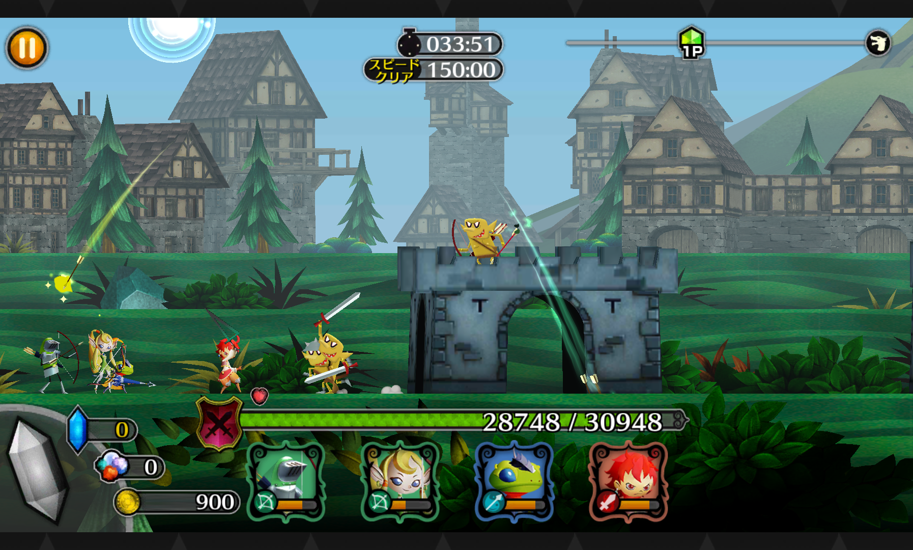 ブラックナイトストライカーズ androidアプリスクリーンショット1