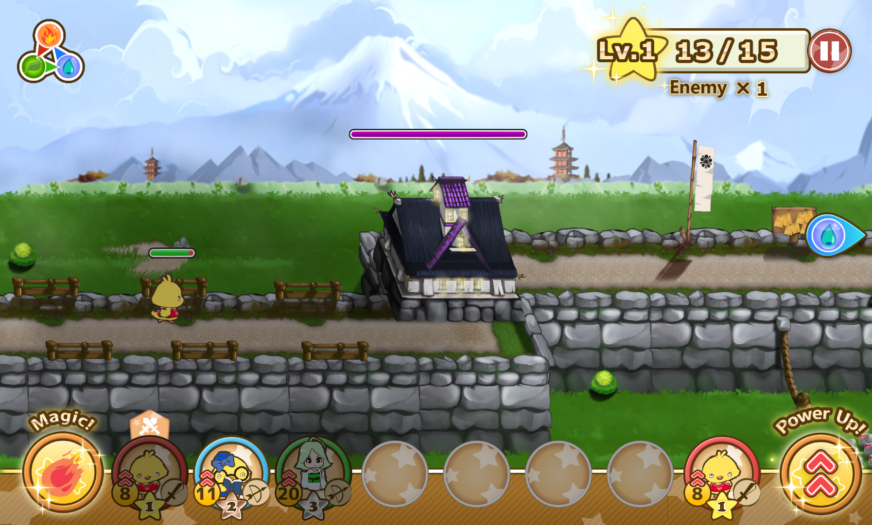 androidアプリ バトルド魔王 ~勇者とハチャメチャ大合戦~攻略スクリーンショット1