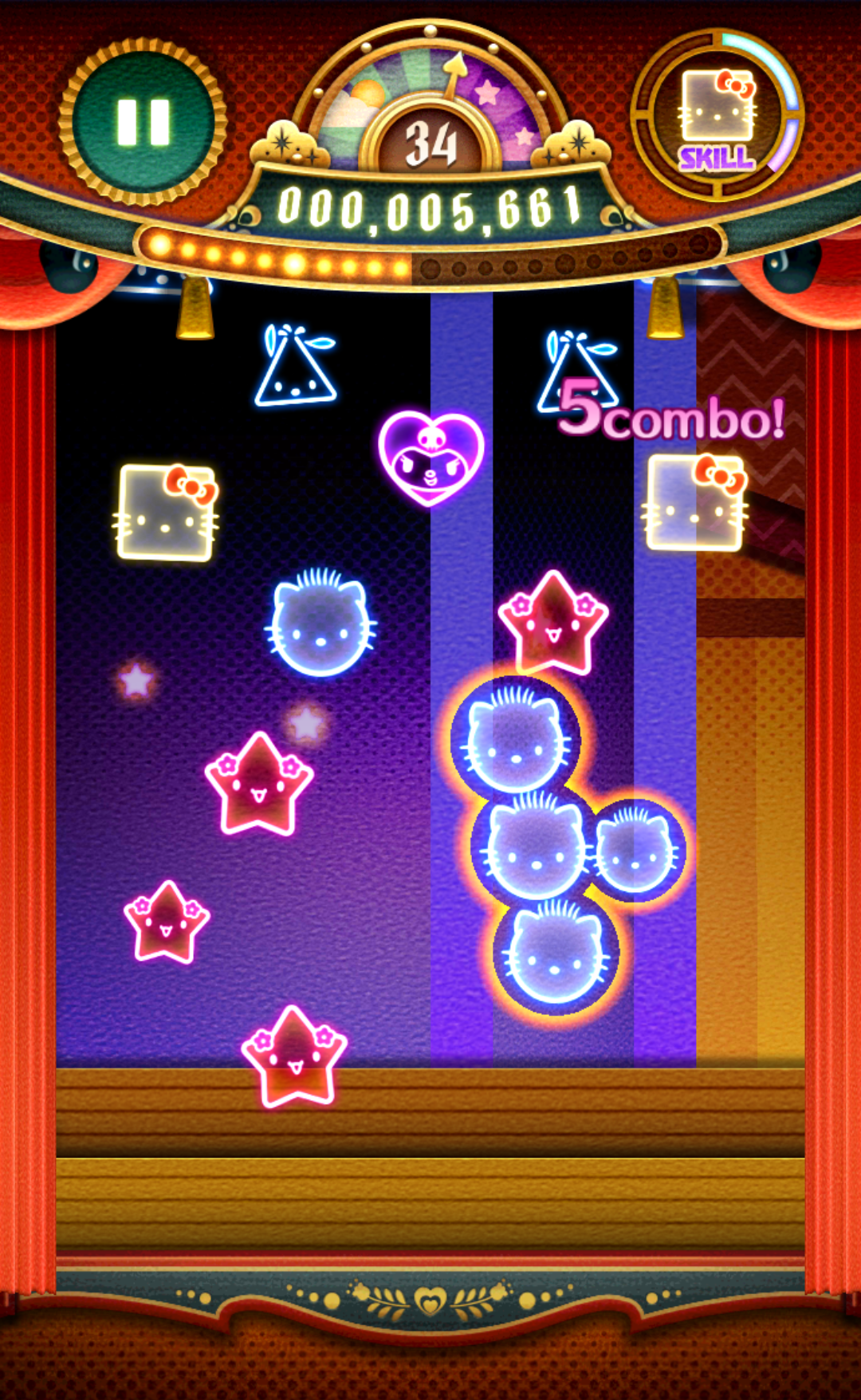 androidアプリ ファンタジーシアター サンリオキャラクターズ攻略スクリーンショット4