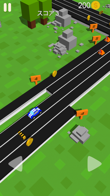 androidアプリ Lane Racer攻略スクリーンショット2