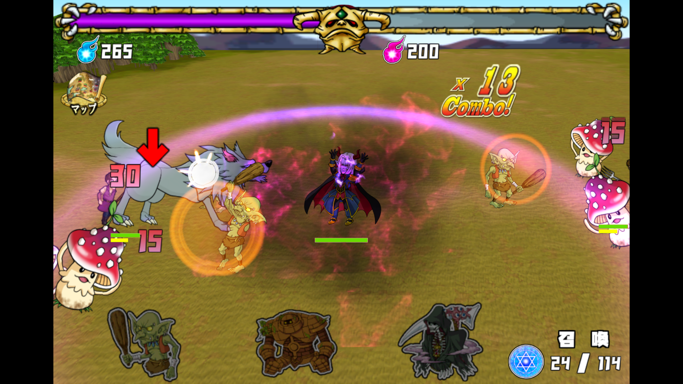androidアプリ 絶体絶命魔王攻略スクリーンショット4