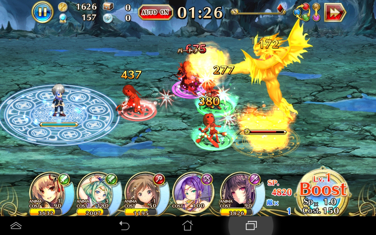 androidアプリ 輝星のリベリオン攻略スクリーンショット6