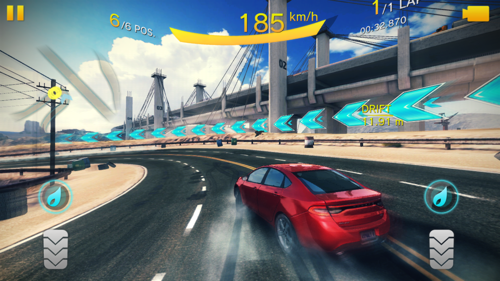 androidアプリ Asphalt 8:Airborne(アスファルト)攻略スクリーンショット2