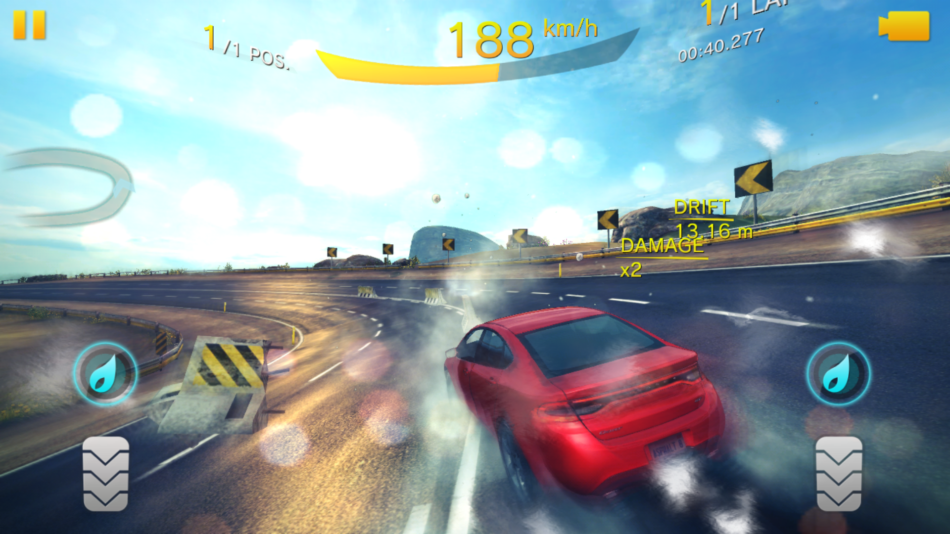 Asphalt 8:Airborne(アスファルト) androidアプリスクリーンショット1