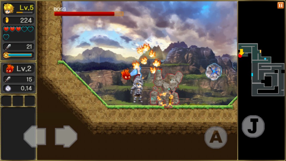 androidアプリ 月の伝説(The Legend of Moon)攻略スクリーンショット5
