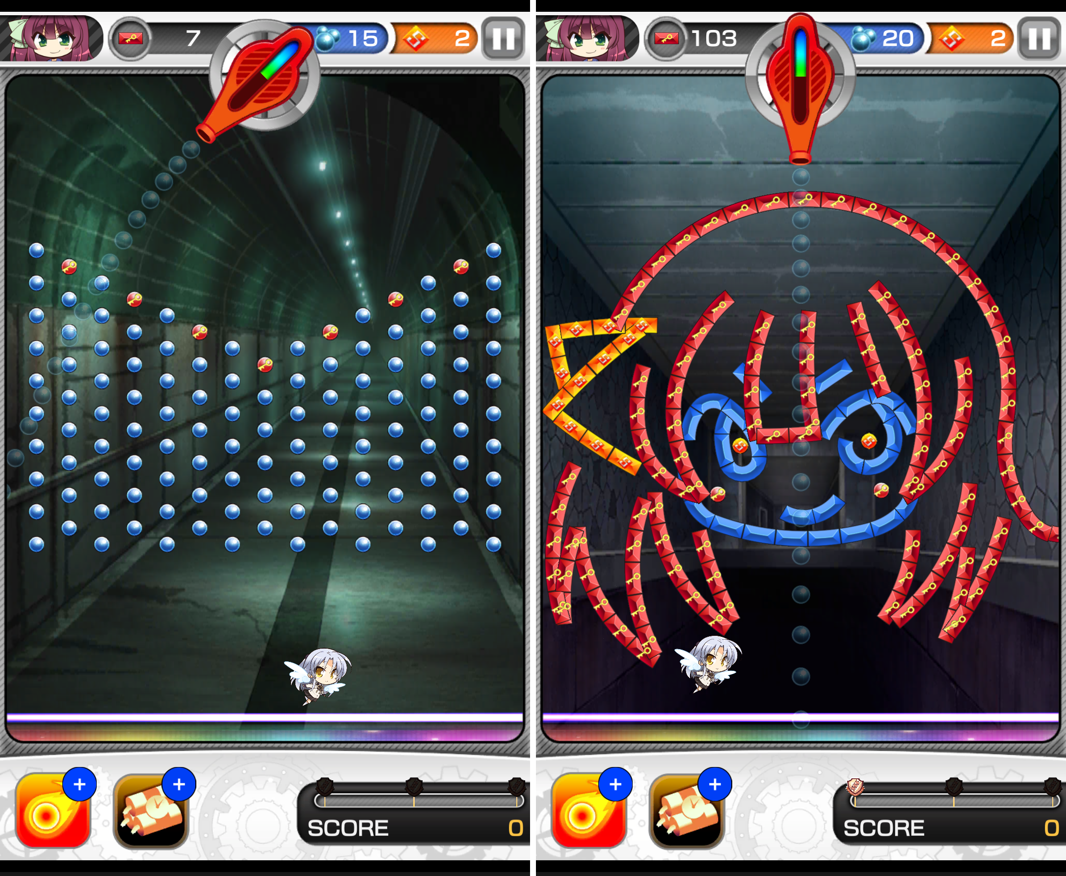 Angel Beats! ゆりっぺのギルド大降下大作戦 androidアプリスクリーンショット3