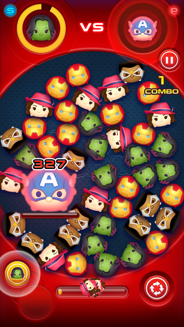 マーベル ツムツム androidアプリスクリーンショット1