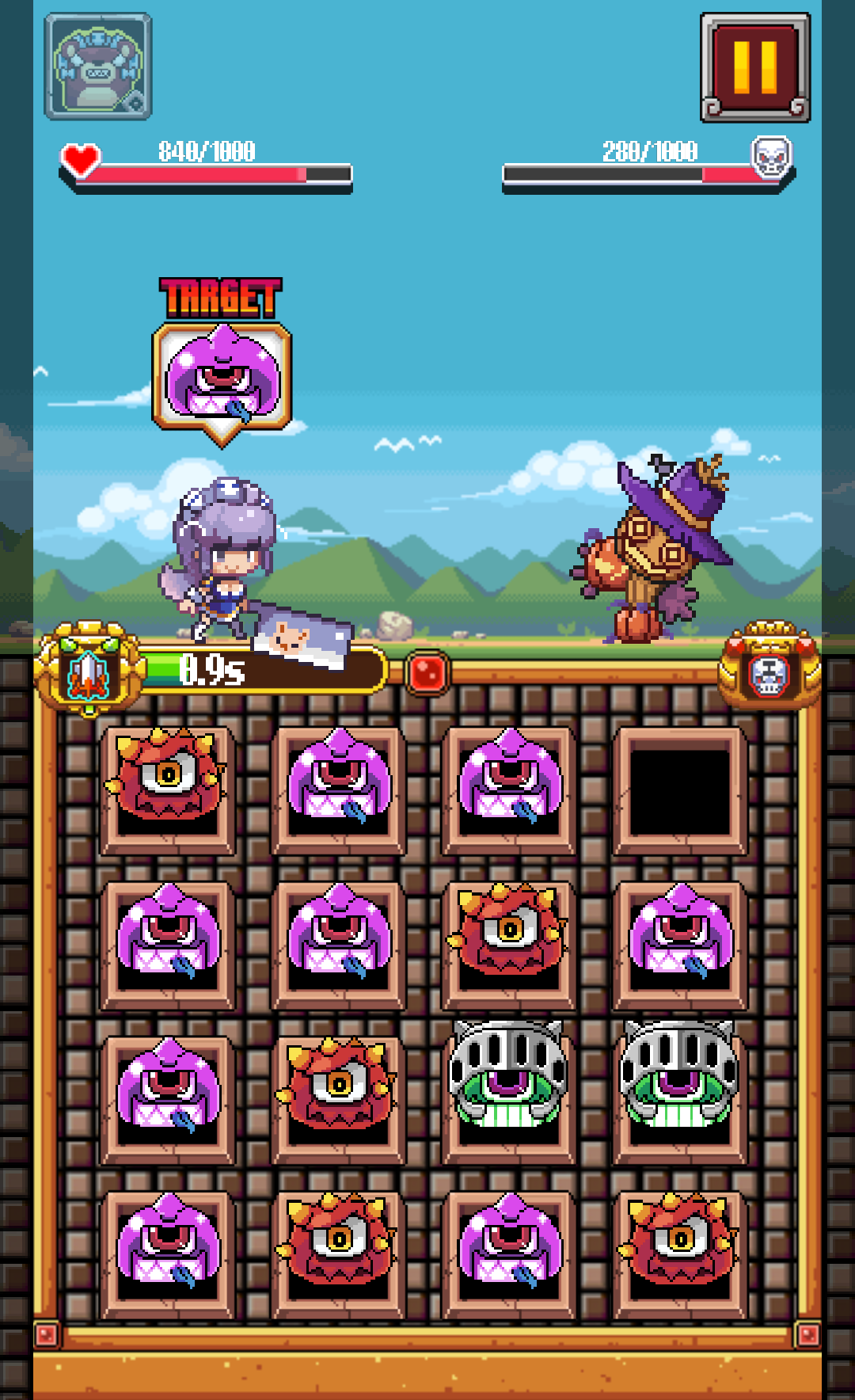 androidアプリ メイドとスライム!勇者を救え!攻略スクリーンショット6