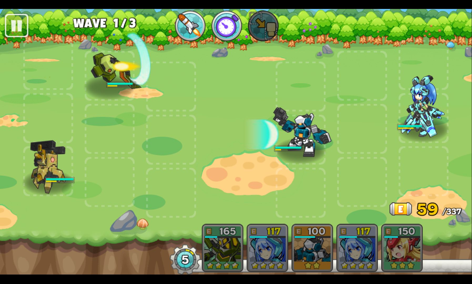androidアプリ コズミックブレイク ソラの戦団攻略スクリーンショット2