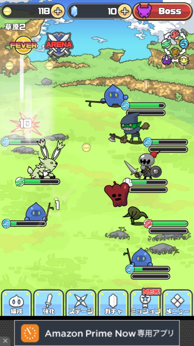 androidアプリ まものダンジョン攻略スクリーンショット3