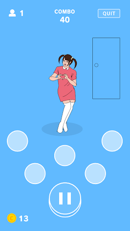 androidアプリ うしろ！うしろ！攻略スクリーンショット1