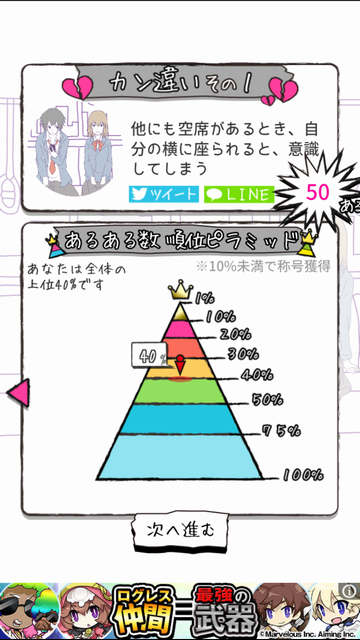 勘違い探し（俺のこと・・・） androidアプリスクリーンショット2