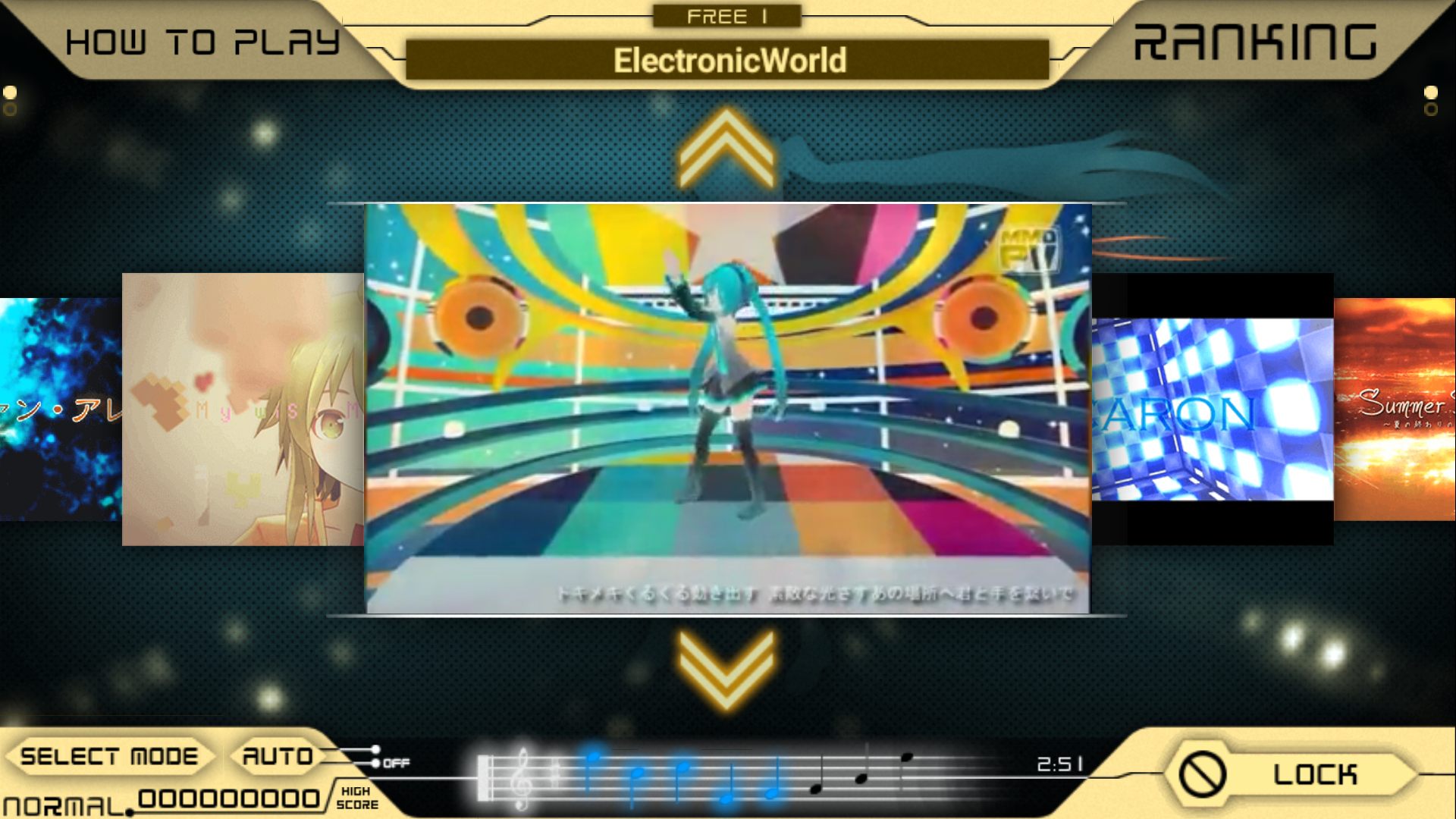 androidアプリ RHYTHM NICOLOID攻略スクリーンショット3