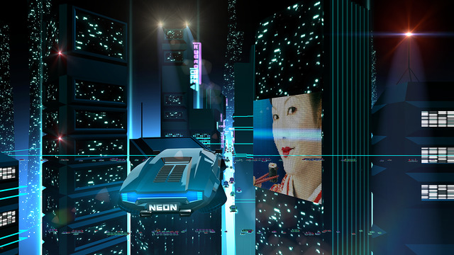 androidアプリ Neon Drive攻略スクリーンショット5