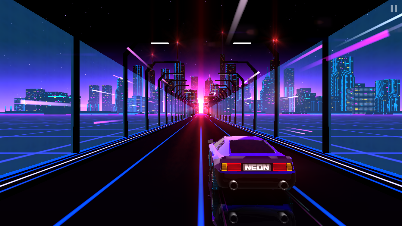 Neon Drive androidアプリスクリーンショット1