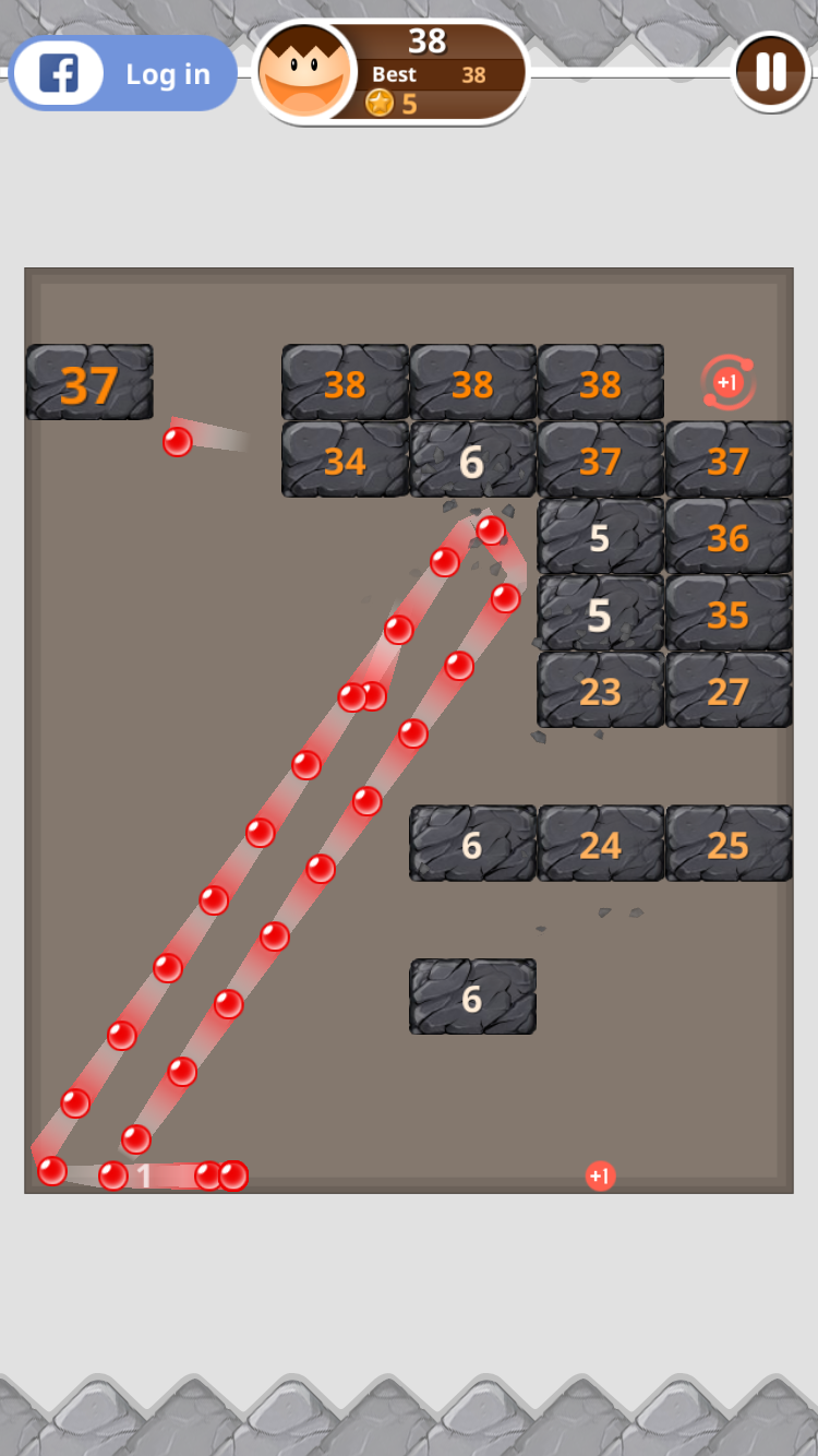 androidアプリ Add Ball攻略スクリーンショット3