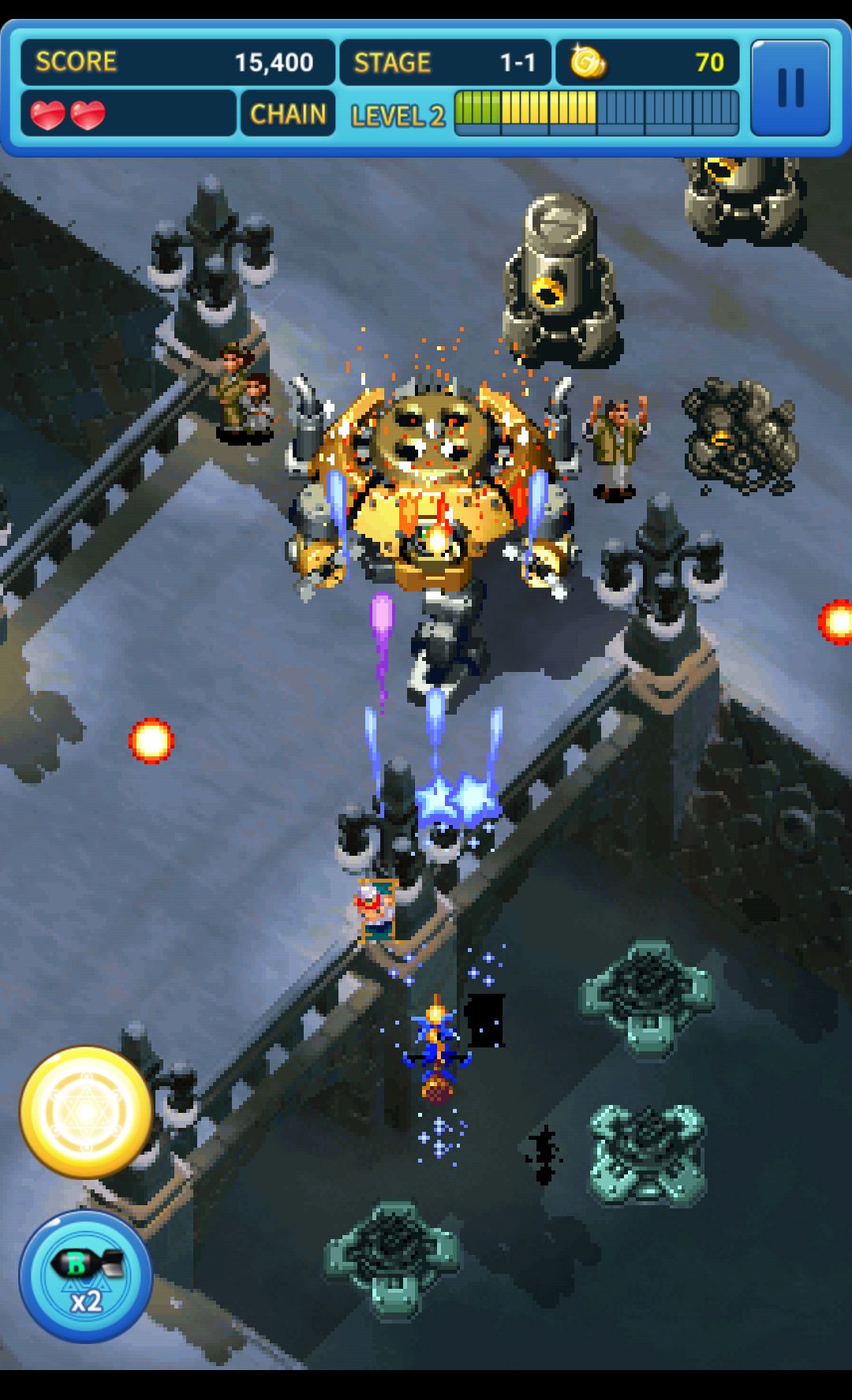 androidアプリ ガンバード2攻略スクリーンショット2