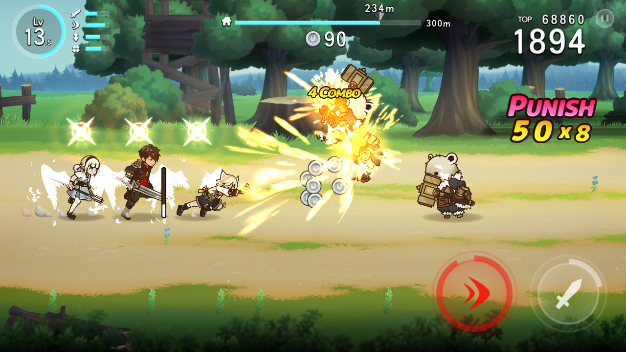 androidアプリ FANTASYxRUNNERS R攻略スクリーンショット6