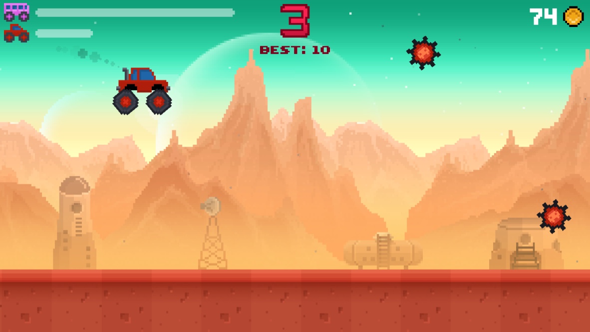 androidアプリ Crazy Truck!攻略スクリーンショット2
