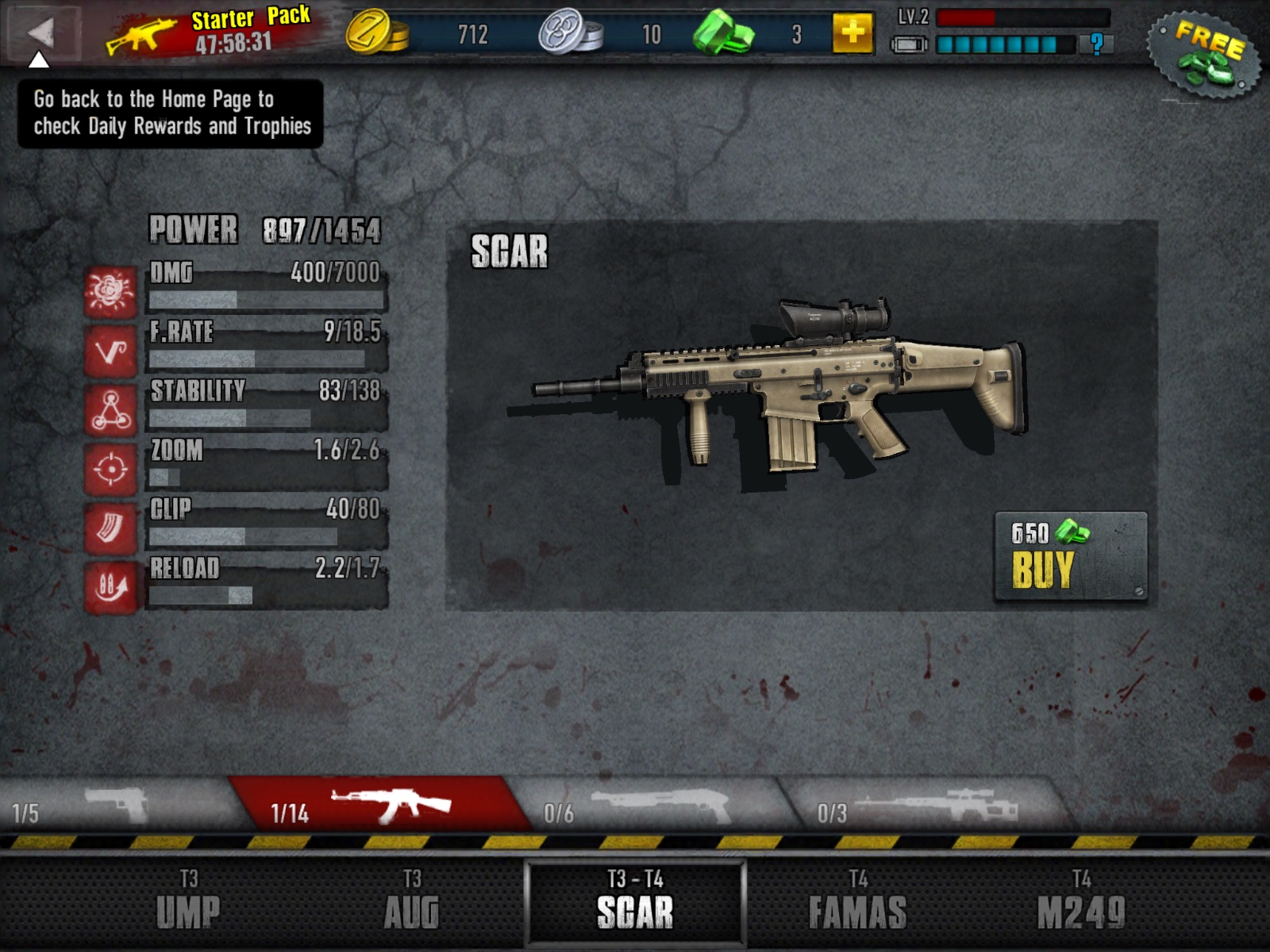 Zombie Frontier 3 androidアプリスクリーンショット2