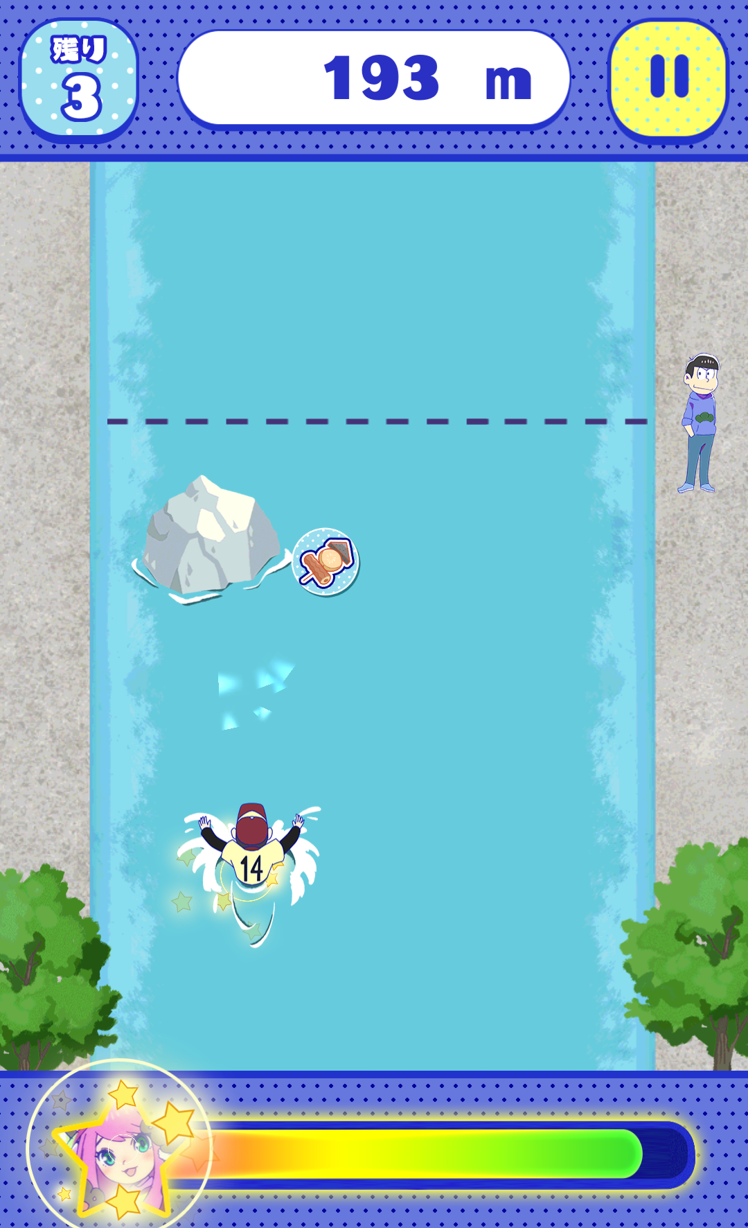 androidアプリ おそ松さん はちゃめちゃパーティー!攻略スクリーンショット3
