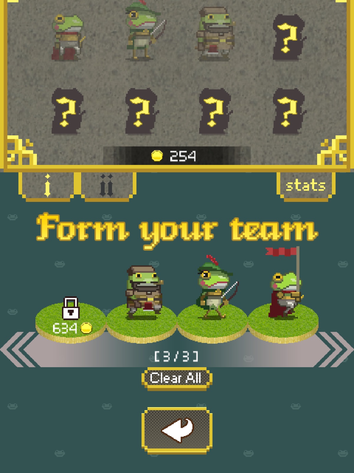 androidアプリ Kerohiro the Flag Bearer攻略スクリーンショット4