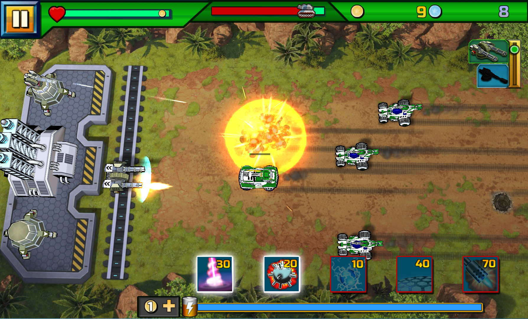 Tank ON 2 - Jeep Hunter androidアプリスクリーンショット1