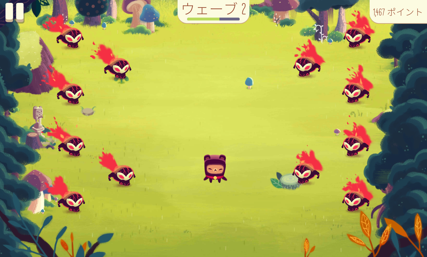 androidアプリ Bushido Bear攻略スクリーンショット1