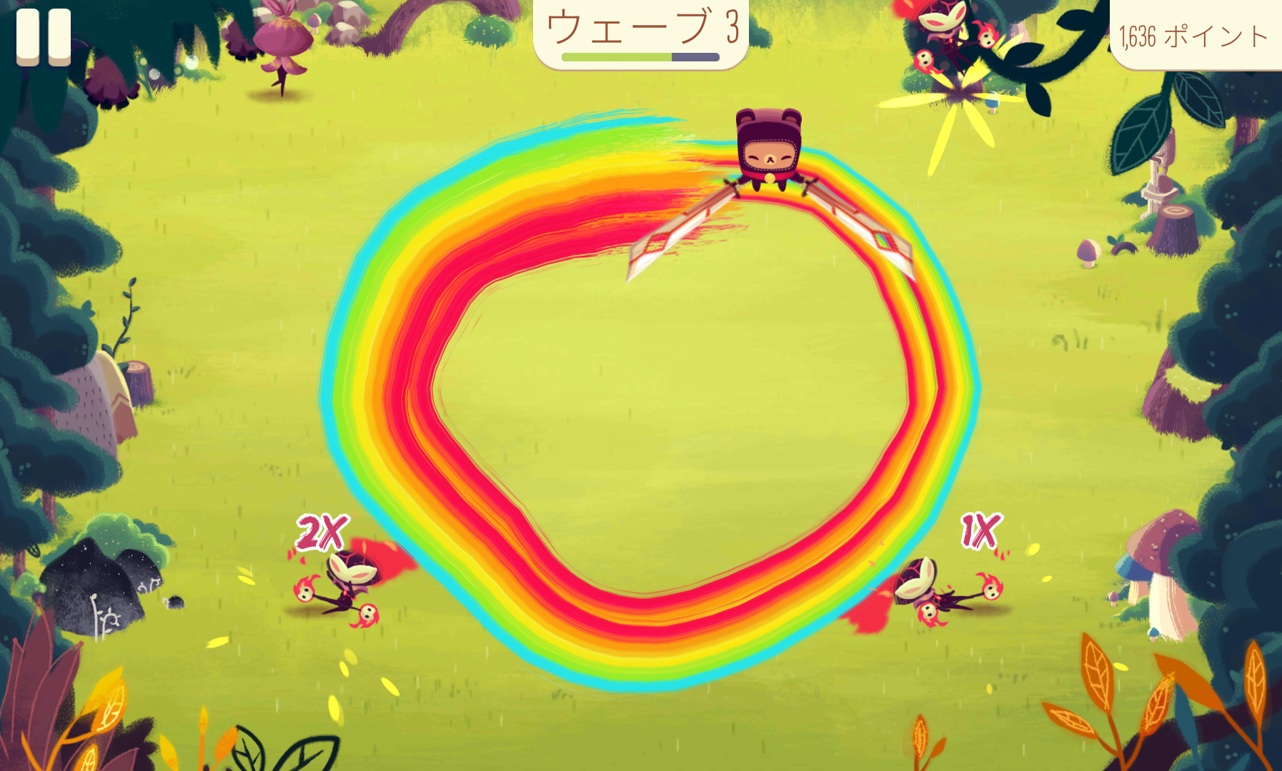 androidアプリ Bushido Bear攻略スクリーンショット2