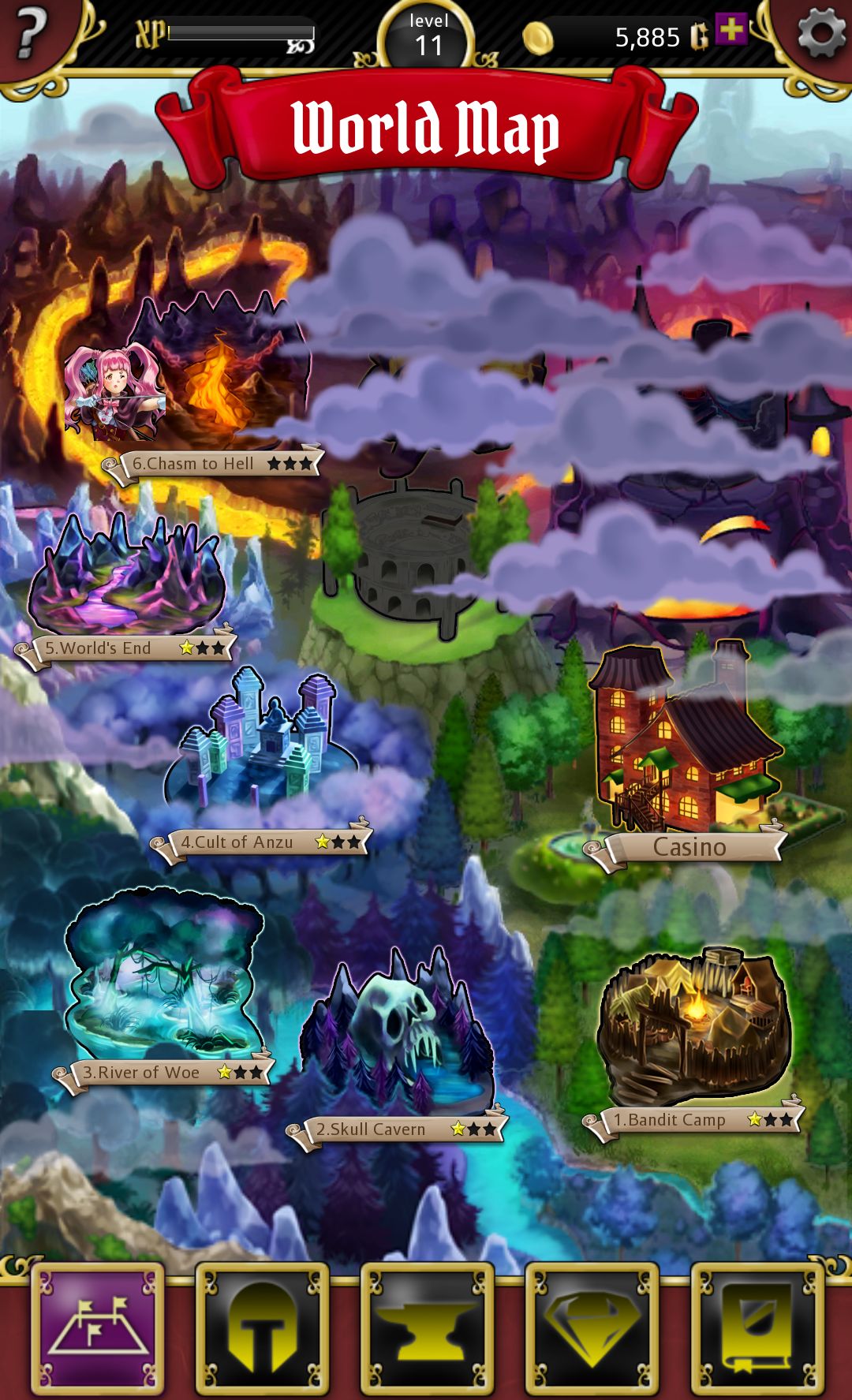 androidアプリ Raid Tactics攻略スクリーンショット1