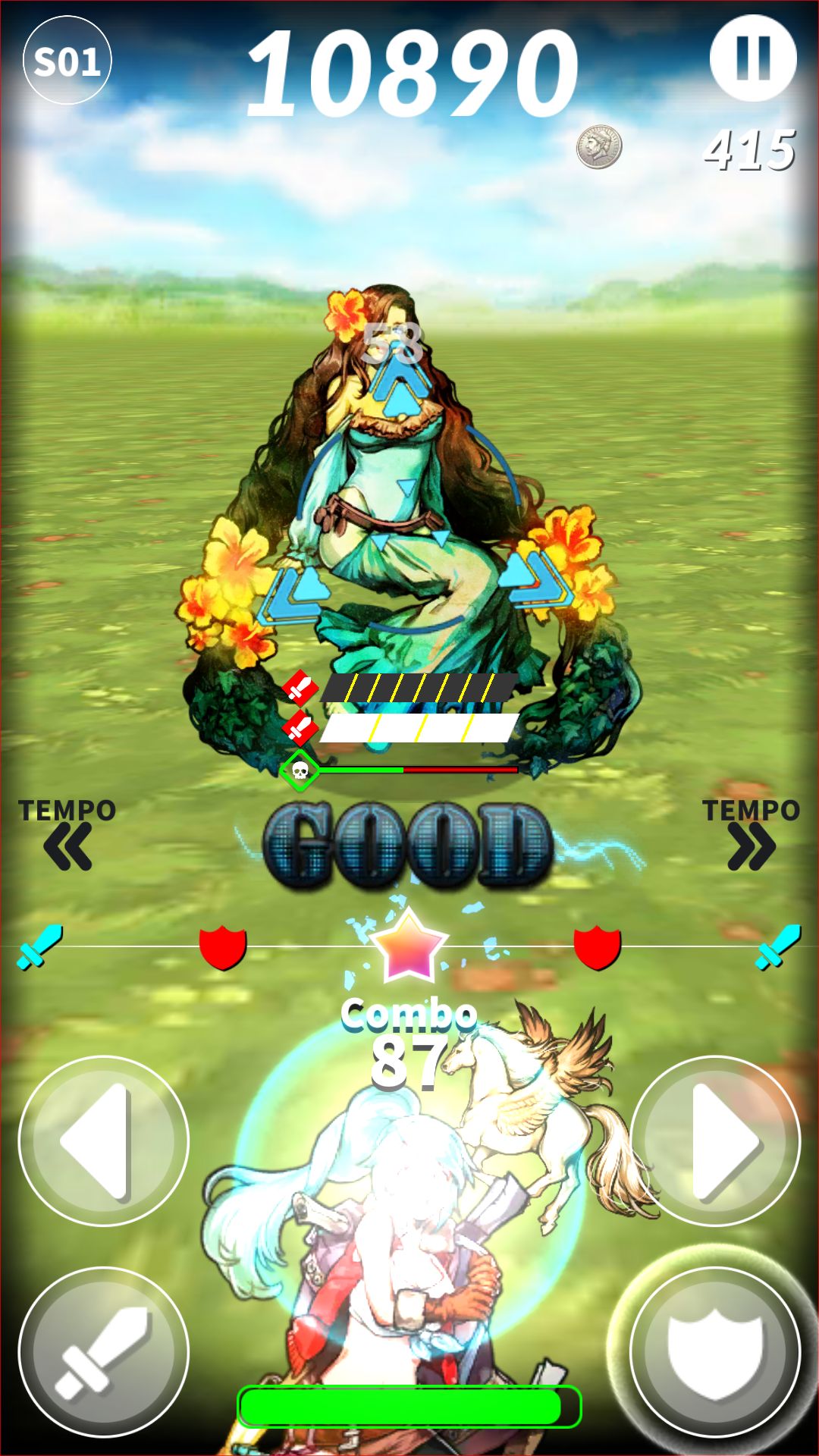 androidアプリ ビートファンタジー（BeatFantasy）攻略スクリーンショット3