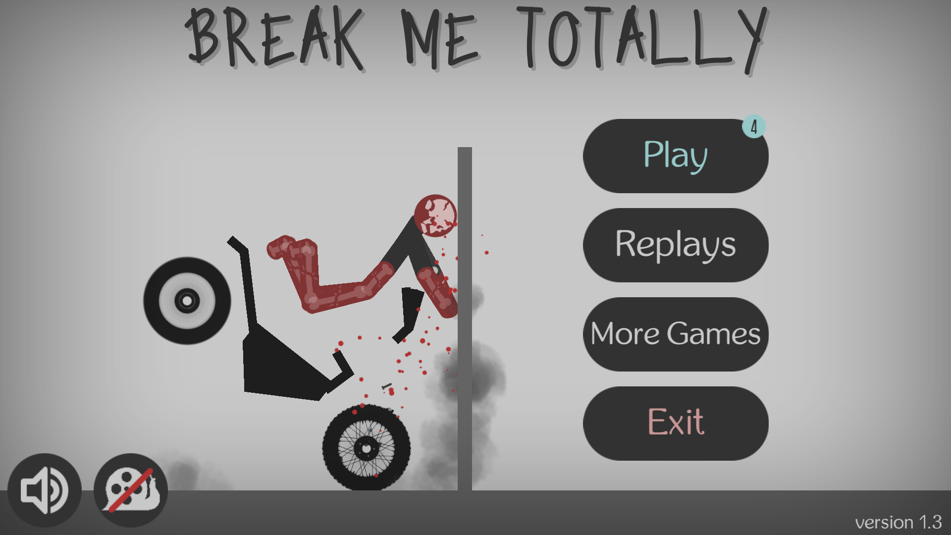 androidアプリ Stickman Dismounting攻略スクリーンショット1