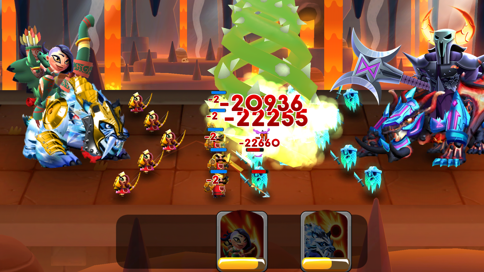 androidアプリ モンスター＆コマンダー（Monster ＆ Commander）攻略スクリーンショット3