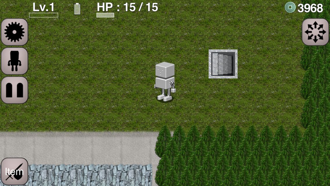 androidアプリ ロボローグ(Roborogue)攻略スクリーンショット1