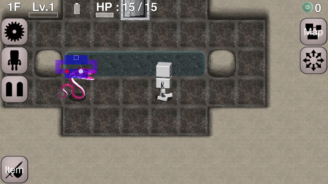 androidアプリ ロボローグ(Roborogue)攻略スクリーンショット2