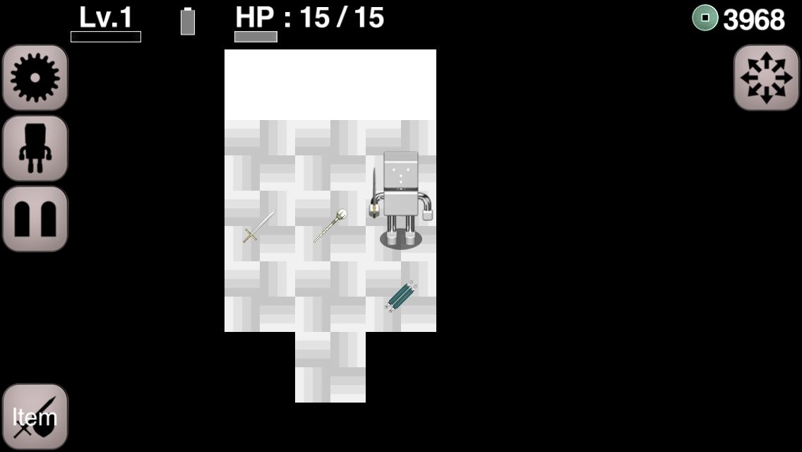 androidアプリ ロボローグ(Roborogue)攻略スクリーンショット5