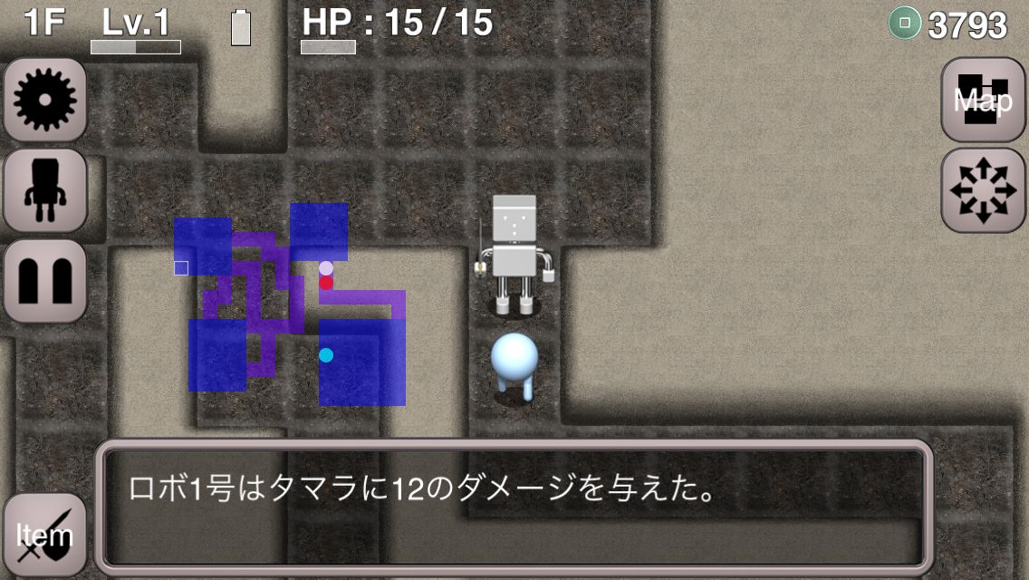 ロボローグ（Roborogue） androidアプリスクリーンショット1