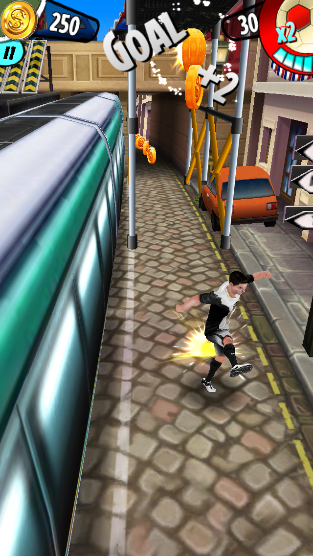 androidアプリ Cristiano Ronaldo: Kick'n'Run攻略スクリーンショット2
