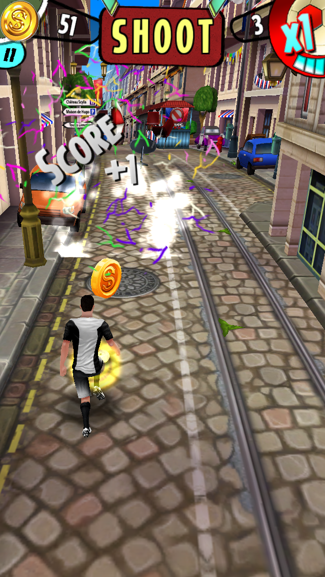 Cristiano Ronaldo: Kick'n'Run androidアプリスクリーンショット1