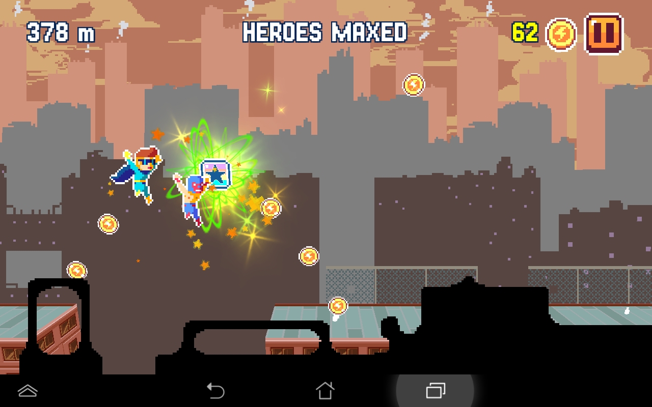 androidアプリ Pixel Super Heroes攻略スクリーンショット3