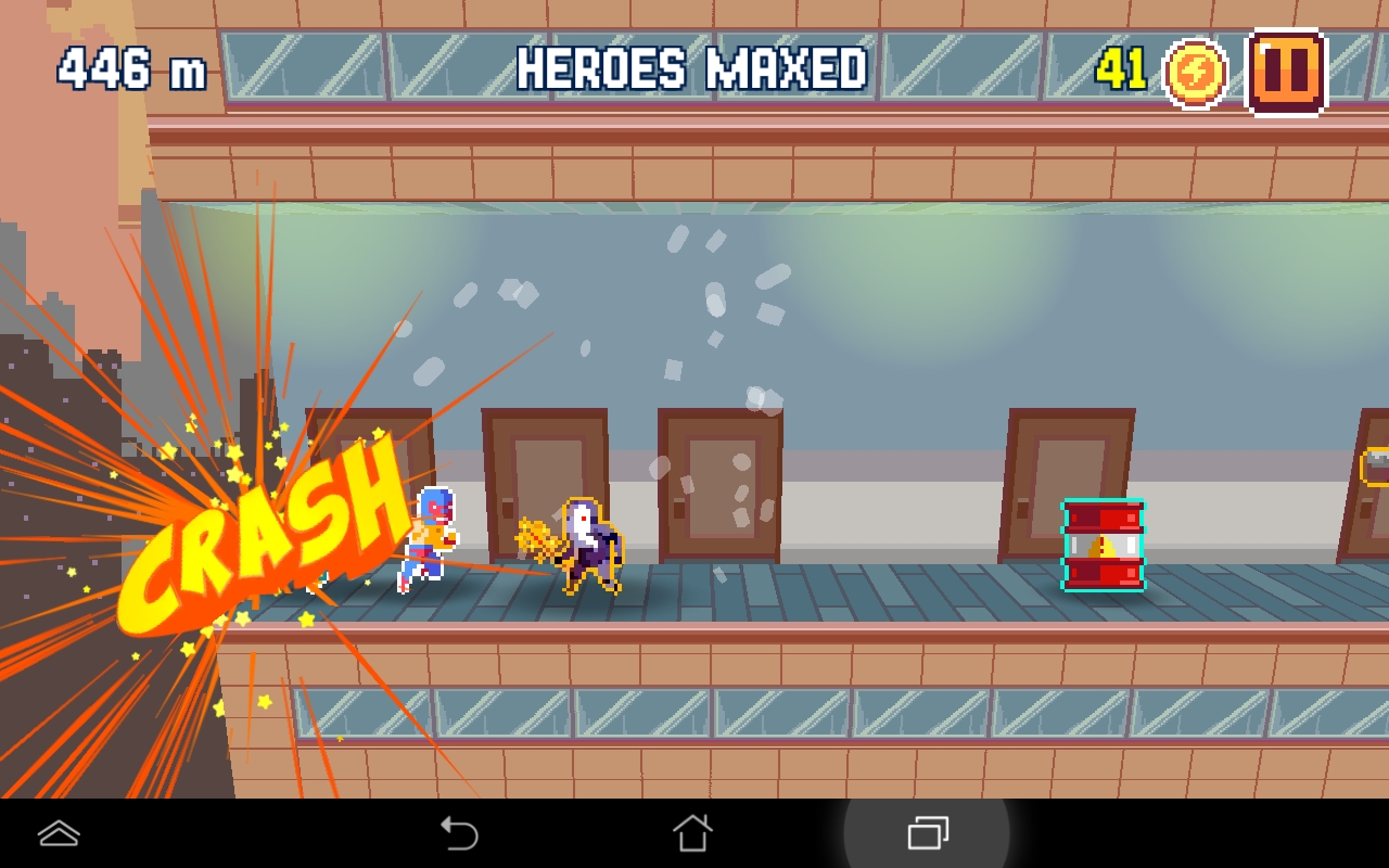 Pixel Super Heroes androidアプリスクリーンショット1