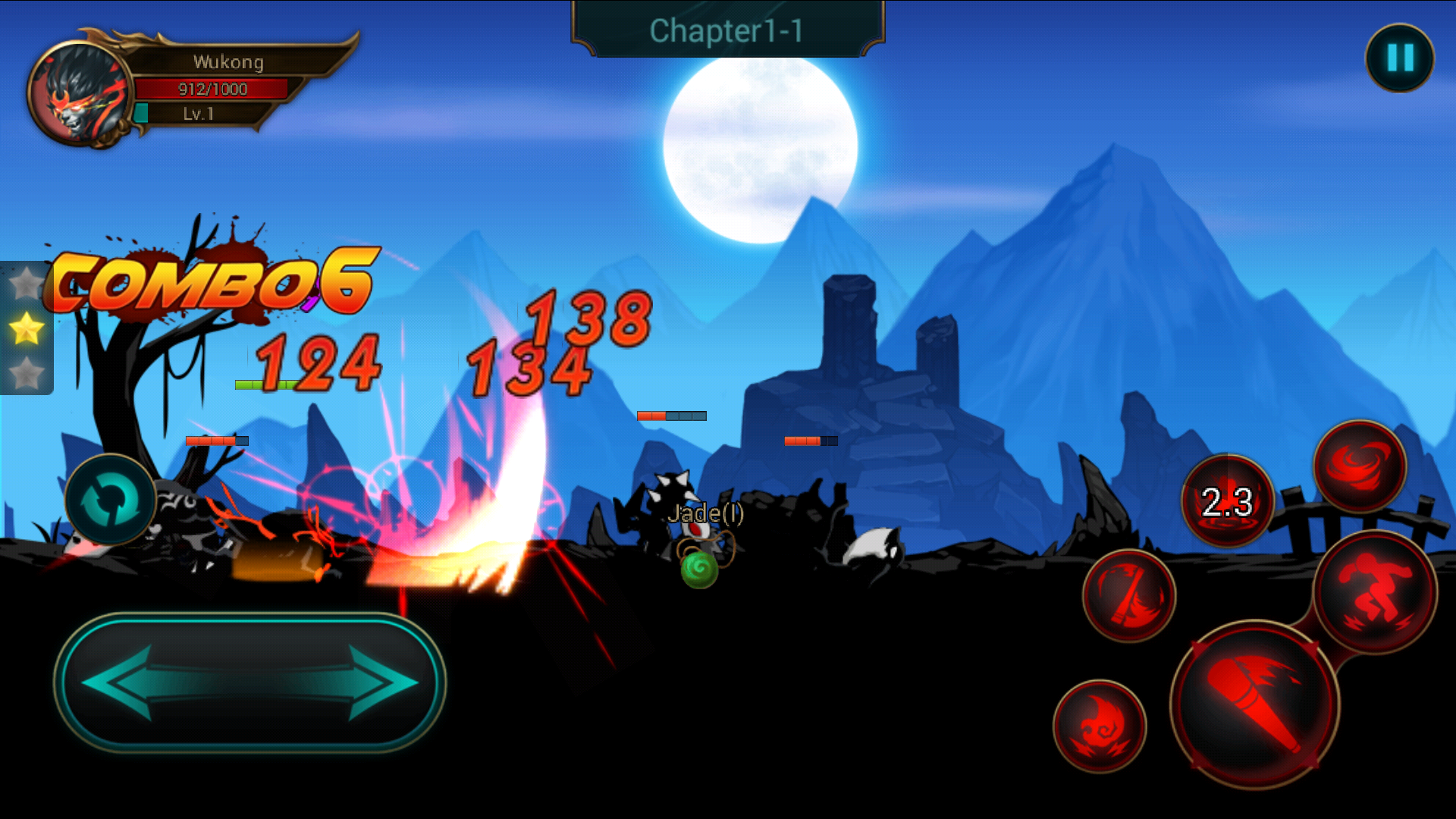 androidアプリ Hero Legend -Super Stickman-攻略スクリーンショット2