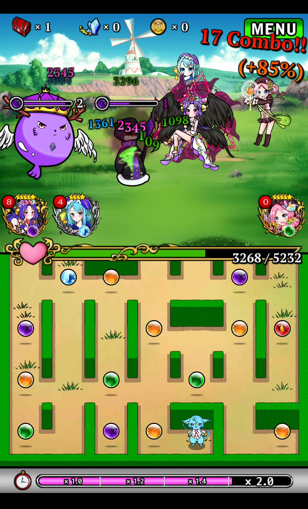 androidアプリ エターナルメイズ攻略スクリーンショット3