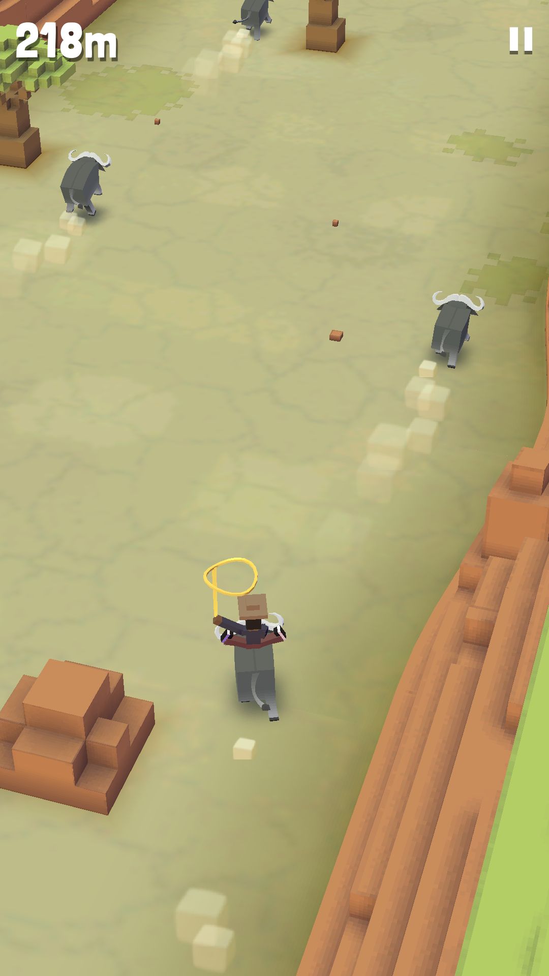androidアプリ ロデオスタンピード(Rodeo Stampede: Sky Zoo Safari)攻略スクリーンショット1