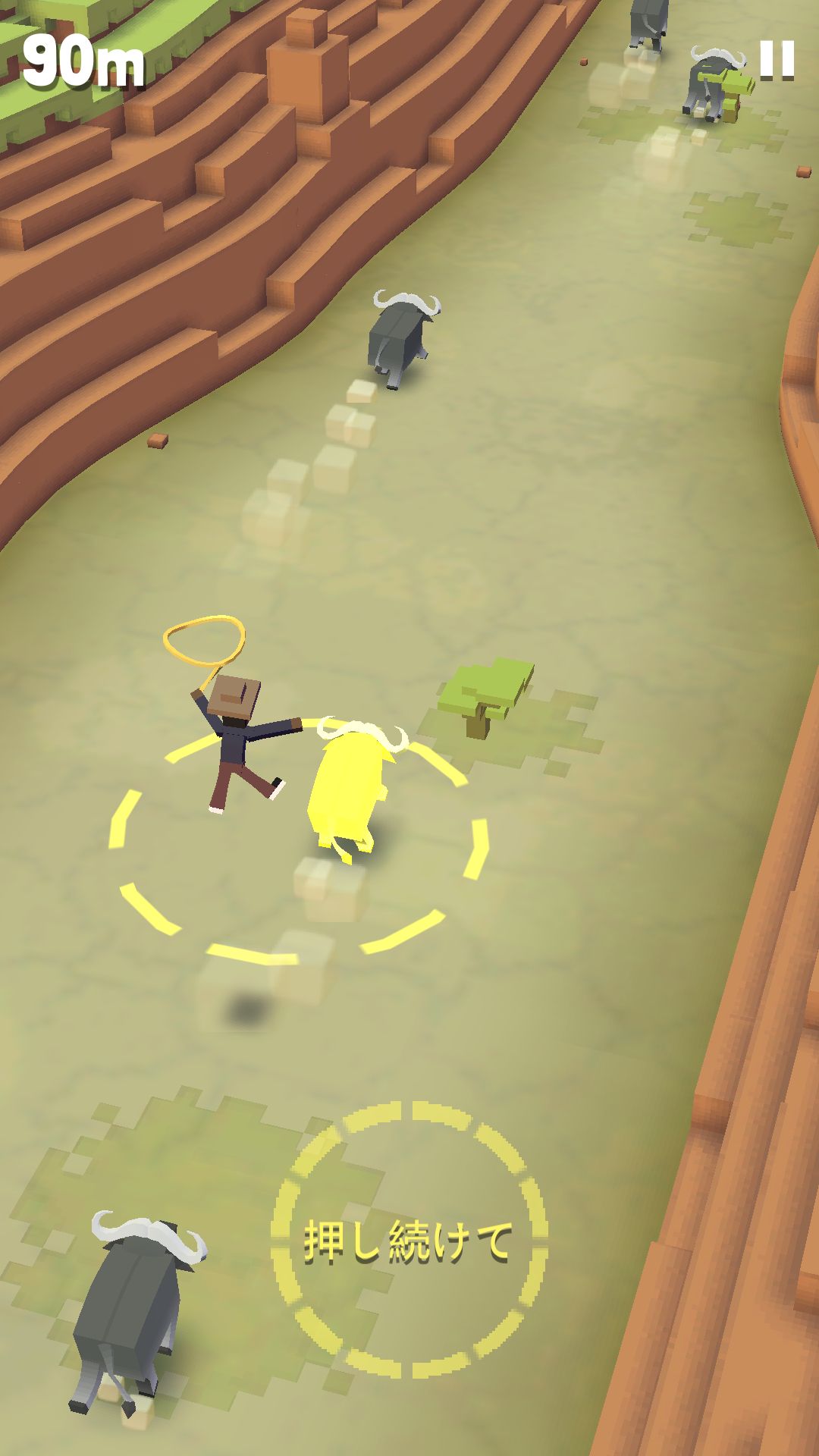 androidアプリ ロデオスタンピード(Rodeo Stampede: Sky Zoo Safari)攻略スクリーンショット2